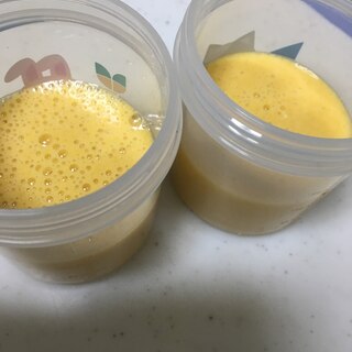 離乳食完了期☆清美オレンジとバナナの粉ミルク